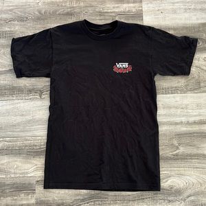 Vans Rose T Shirt, Size Small